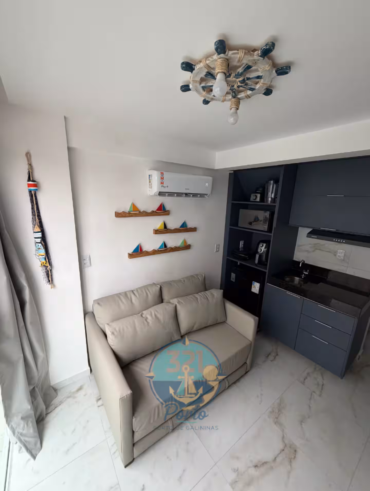 Cozinha do flat 321 Porto
