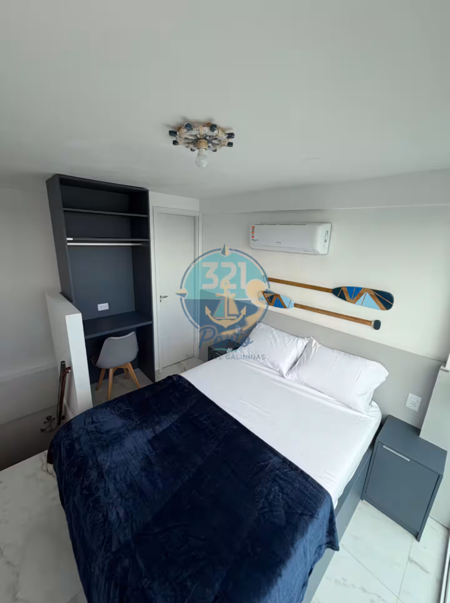 Quarto do flat 321 Porto