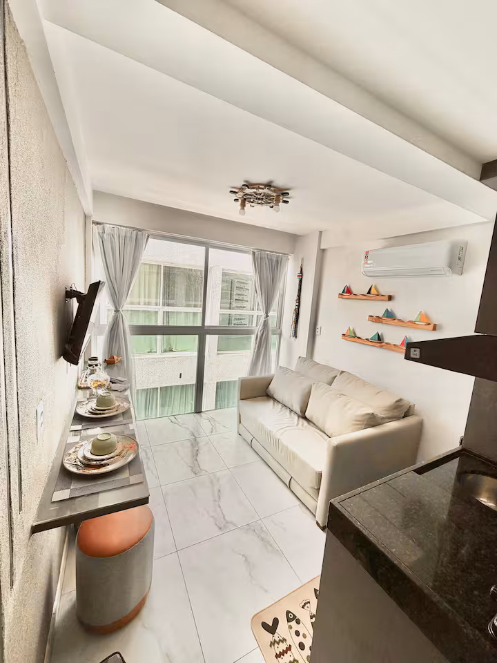 Sala do flat 321 Porto